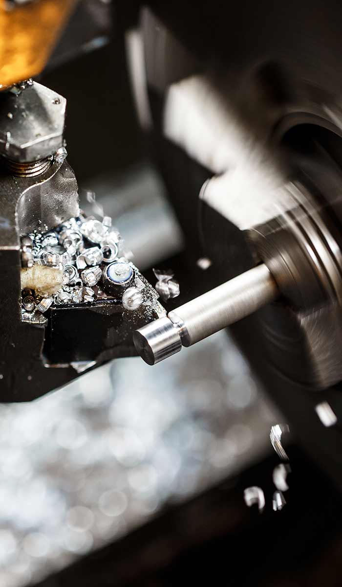 MEC Engineering close up metalworking machine